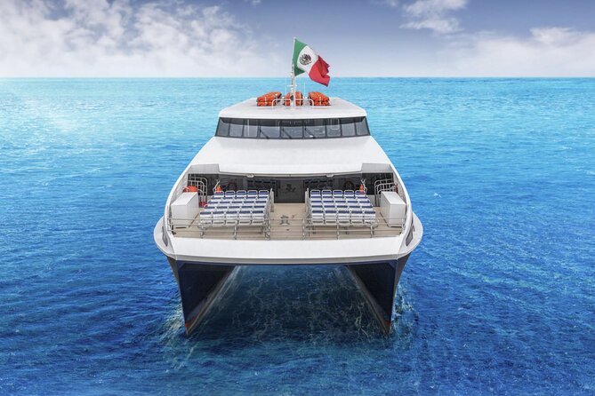 Luxury FERRY Xcaret: From Cancun to Isla Mujeres - The Scenic Tower bonus and other inclusions