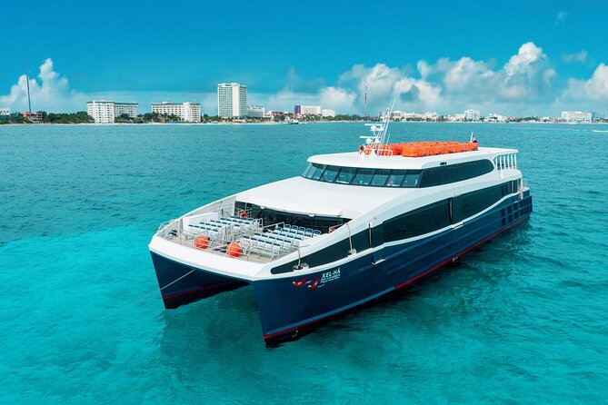 Luxury FERRY Xcaret: From Cancun to Isla Mujeres - Arriving at Isla Mujeres with the day ahead of you