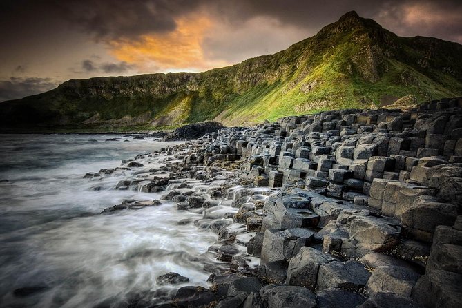 Luxury Giants Causeway Tour in Mercedes + FREE Belfast Mural Tour - Carrick-A-Rede and the Atlantic drop