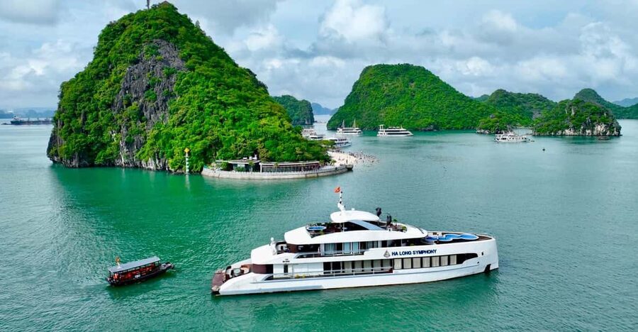 Luxury Ha Long Symphony Day Cruise With Lunch, Cave & Island - Sung Sot Cave: Ha Long Bay’s grand indoor spectacle