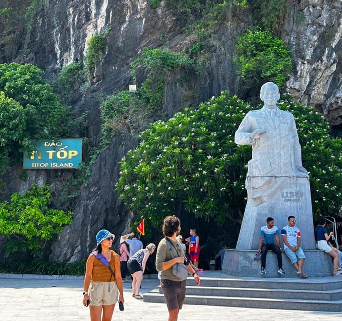 Luxury Ha Long Symphony Day Cruise With Lunch, Cave & Island - Forty-five minutes at Titop Island