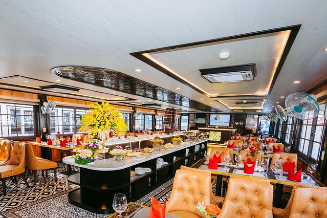LUXURY Halong Bay Cruise 5 Stars Full Day Tour with Buffet Lunch - The return to Hanoi after 5:45