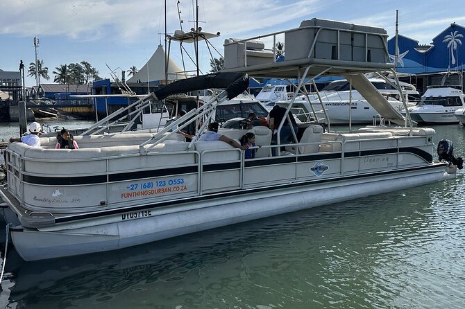 Luxury Harbour Ocean Boat Cruise - What the Pontoon Boat Feels Like