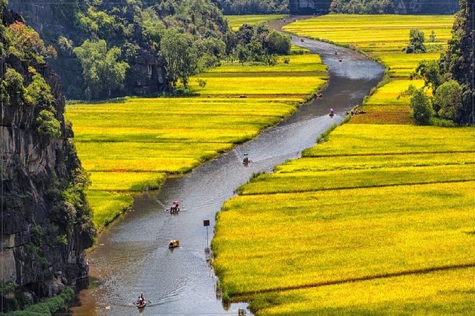 Luxury Hoa Lu - Tam Coc - Mua Cave 1 Day Tour - By Limousine & Small Group - Tam Coc by bamboo boat for 1.5 hours
