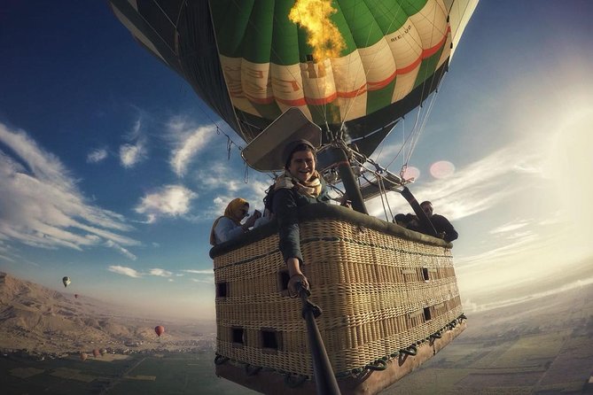 Luxury Hot Air Balloon Riding in Luxor - Crossing the Nile by motorboat