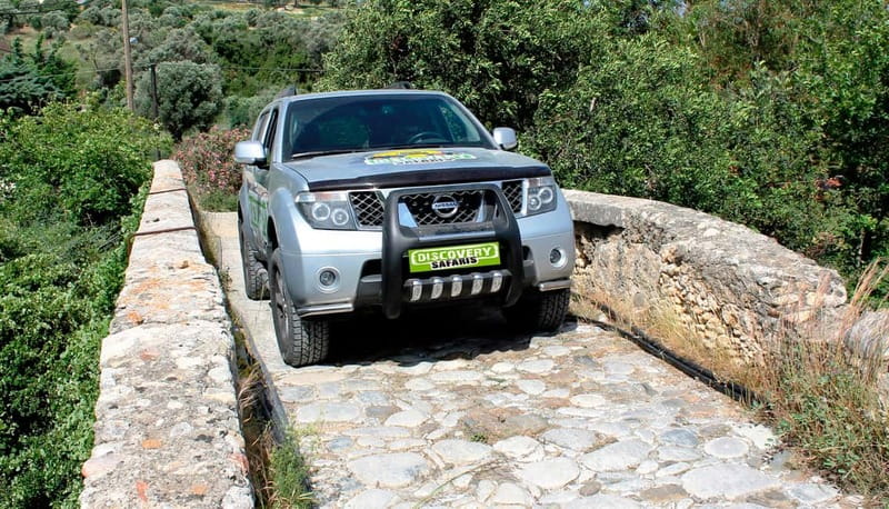 Luxury Jeep Safari to South Coast, Palm Beach and Canyons - Leaving Rethymno for the back roads