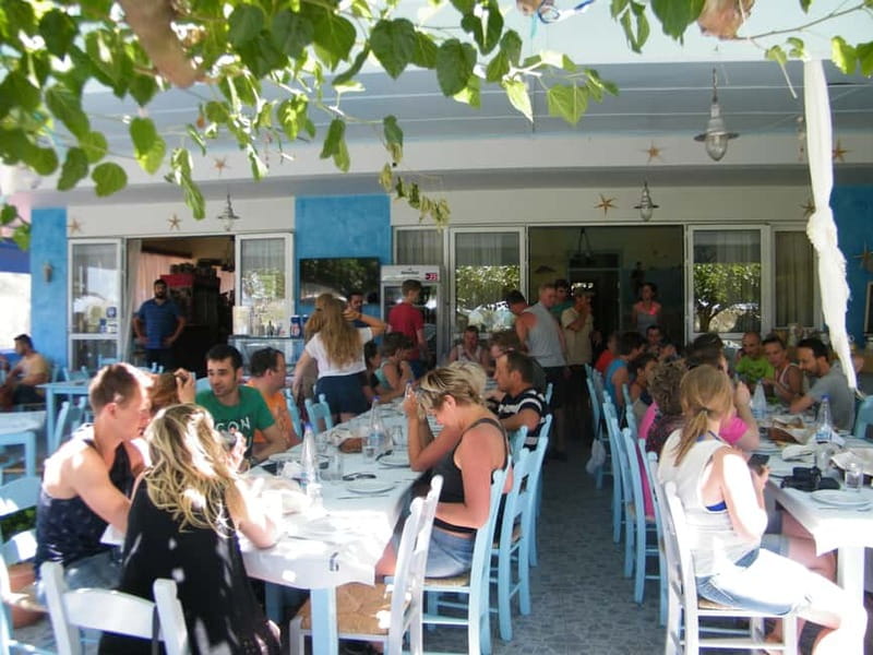 Luxury Jeep Safari to South Coast, Palm Beach and Canyons - Lunch at a traditional taverna