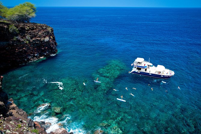 Luxury Kona Coast Snorkel Tour Including Lunch - Pali Kaholo: Lava Arches and Turtle Rock