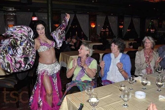Luxury Nile Dinner Cruise with Entertainment in Cairo - Dinner on board with Cairo moving past