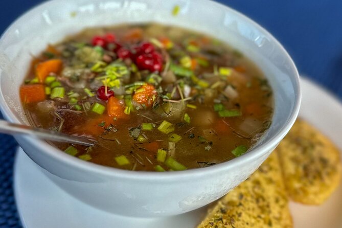 Luxury Northern Lights Yacht Cruise with Hot Tub from Tromsø - Reindeer soup and a proper warm-up below deck