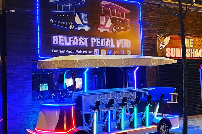 Luxury Party Bike Tour of Belfast City (Individual Seat) - Fitness, weather, and comfort