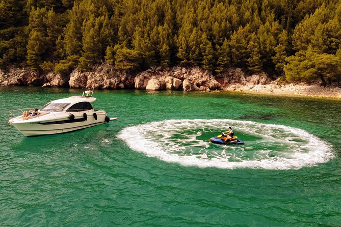 Luxury Private Boat Trip to the Elaphiti Islands from Dubrovnik - Sjekirica Beach and the final swim