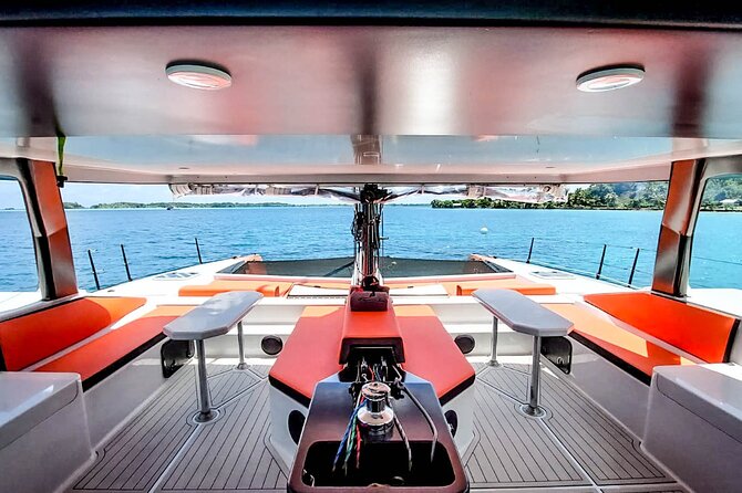 LUXURY PRIVATE Catamaran Bora Bora : Full-Day Trip - Swimming and snorkeling at the reef