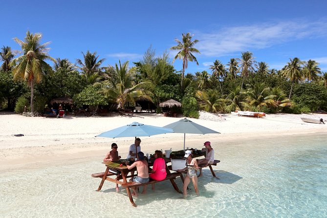 LUXURY PRIVATE Catamaran : Full-Day Sail & Polynesian Motu Lunch - Mount Otemanu from the water