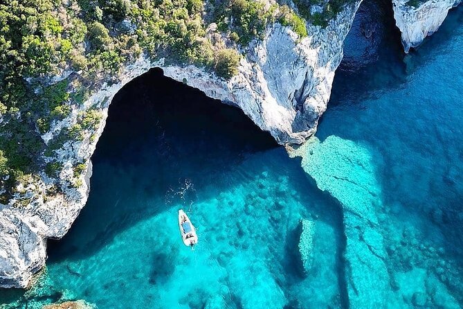 Luxury Private Cruise to Paxos, Antipaxos & Blue Caves with Lunch - What this private Corfu boat day is really like