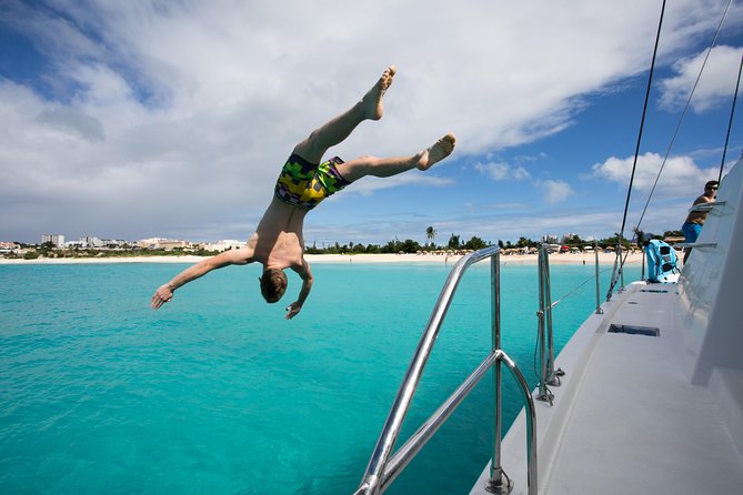 Luxury Private Full-Day Catamaran Charter in St Maarten & Saint-Martin - Mullet Bay, Long Bay, and Divi Little Bay