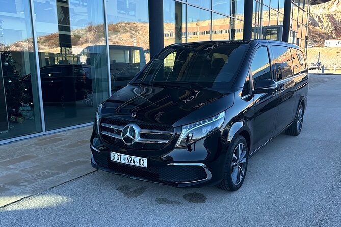 Luxury private transfer: Split airport to Split - How this works for families and groups