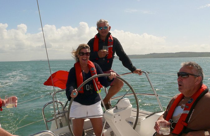 Luxury Sailing Experience Day with Champagne and Lunch or Dinner - The crew shapes the whole day