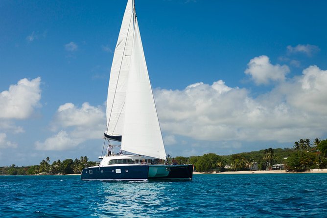 Luxury Seafood Cruise St. Lucia From Castries - First swim stop: time to use the Caribbean water