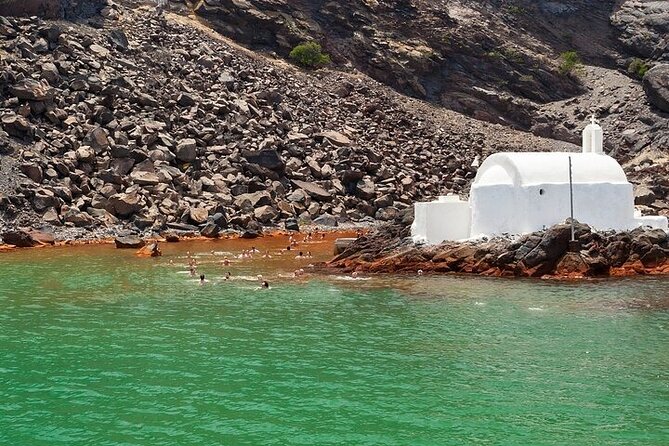 Luxury Small-Group Catamaran Cruise with BBQ, Open bar & Transfer - Mesa Pigadia, snorkeling, and the onboard meal