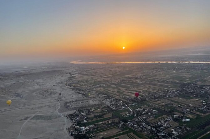 Luxury Sunrise Balloon Ride in Luxor with Hotel Pickup - The sunrise flight is short but memorable