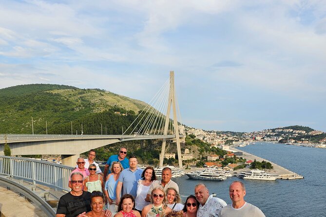 Luxury Sunset Tour with Wine Tasting - Franjo Tuđman Bridge: a quick opening view