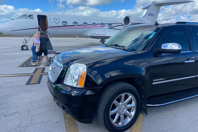 Luxury SUV Transfer from Airport, cruise port, Celebration Key - What this Freeport transfer actually provides