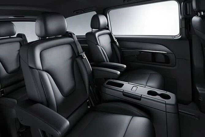 Luxury Van Departure from Barcelona to Barcelona Airport BCN - What the Mercedes-Benz V Class means for your group