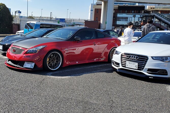 Luxury van Ride to famous car meet up spot Daikoku - What happens at Daikoku Parking Area