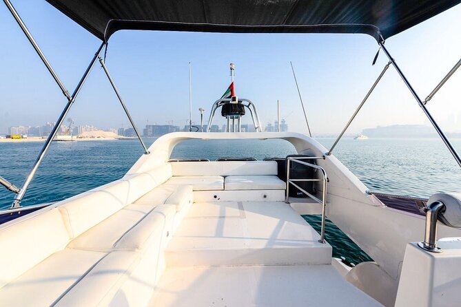 Luxury Yacht Charter : Dubai Marina, Atlantis The Palm & Burj Al Arab - JBR gives you Dubai’s best waterfront view