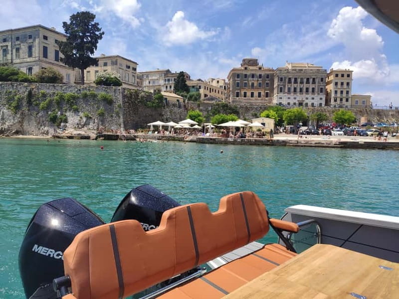Luxury Yacht Experience Semi-Private North East - Corfu Town and the island’s fortresses from the water