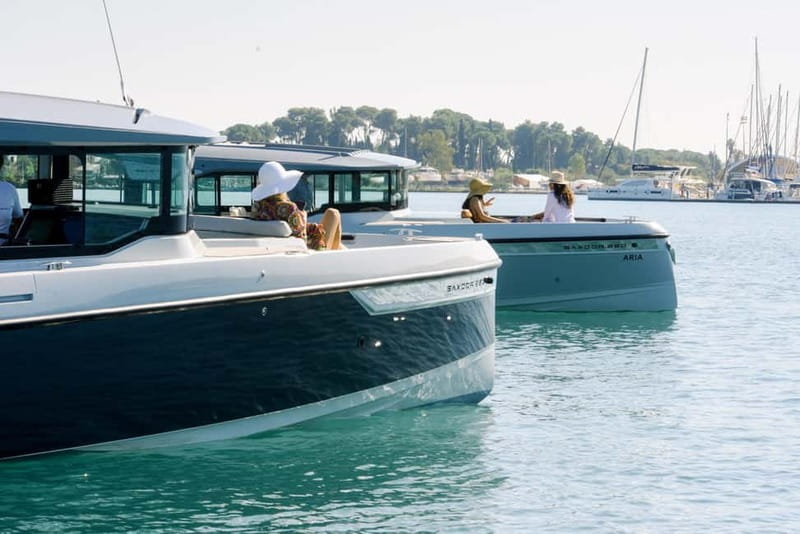 Luxury Yacht Experience Semi-Private North East - Vidos Island and the change from city to sea
