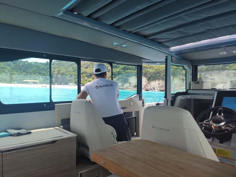 Luxury Yacht Experience Semi-Private North East - Barbati and Glyfa for swimming and snorkeling