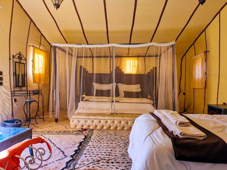 Majestic Desert: 3-Day Luxury Journey from Marrakech to Fes - Camel riding at sunset and sunrise
