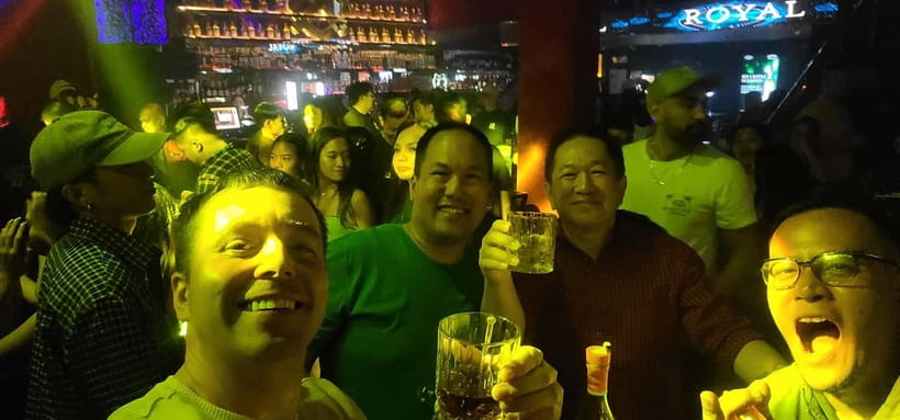 Makati Nightlife: VIP Access to Clubs, Rooftops & Go-Go Bars - 10:40 PM at Bourbon Bar