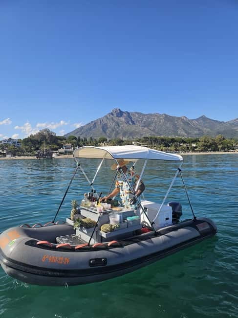 Marbella: 2-8 hour private luxury yacht cruise on a Targa37 or Targa48 - Key points at a glance