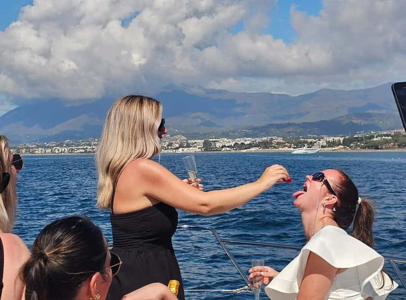 Marbella: 2-8 hour private luxury yacht cruise on a Targa37 or Targa48 - Price and value for groups of up to nine