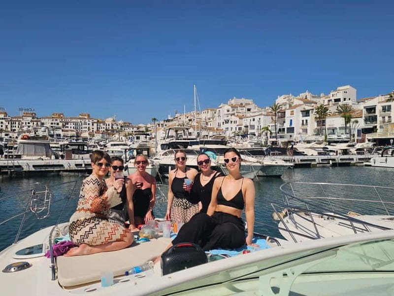 Marbella: 2-8 hour private luxury yacht cruise on a Targa37 or Targa48 - Leaving from Pier 4 in Puerto Banús
