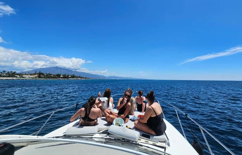 Marbella: 2-8 hour private luxury yacht cruise on a Targa37 or Targa48 - What the captain adds to the day