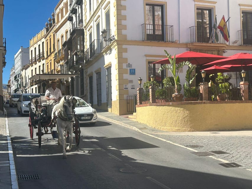 Marbella/Estep. Private VIP-Tour Ronda incl. Tapas & Drinks - Pickup in Marbella and the drive inland
