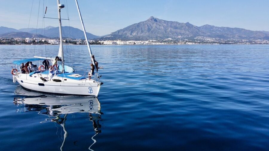 Marbella: Sunset Luxury Sailing Cruise in Puerto Banús - What you get for $56