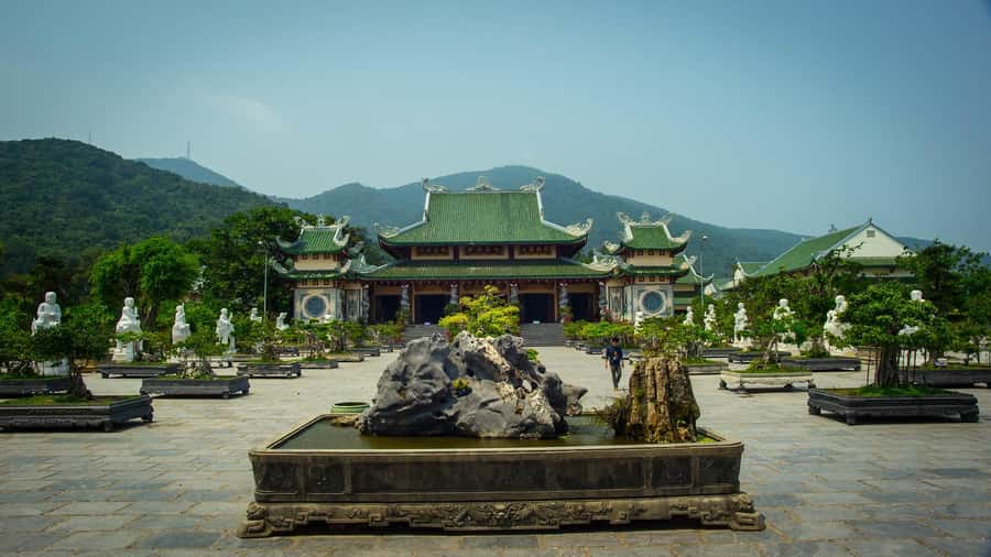 Marble Mountains, Am Phu Cave, Linh Ung Pagoda Luxury Tour - Vietnamese lunch around midday