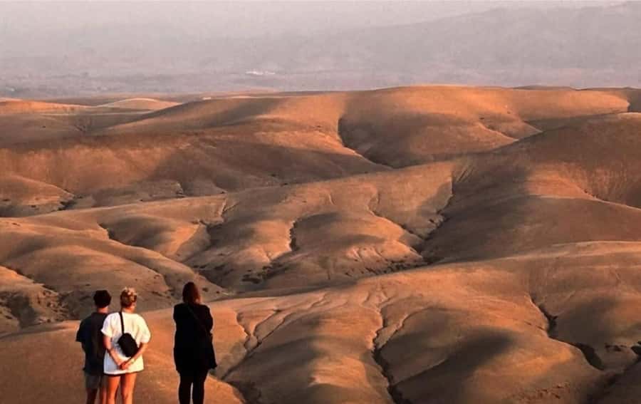 Marrakech : Agafay Desert Sunset Camel Ride & Luxury Dinner - Dinner inside the Berber-style camp