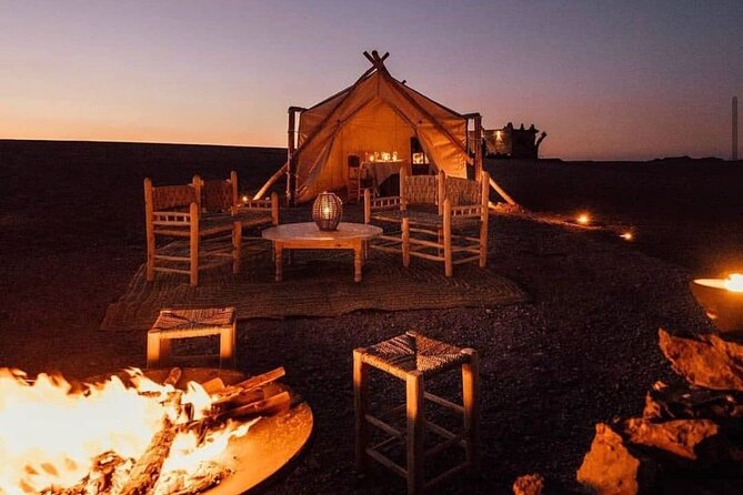 Marrakech: Camels & Quads on Sunset and Luxury Dinner with Show - Camel riding at sunset