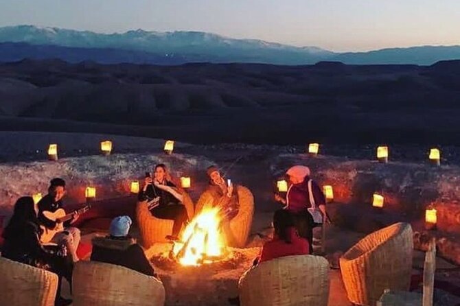Marrakech: Camels & Quads on Sunset and Luxury Dinner with Show - Traditional clothing and the Berber welcome
