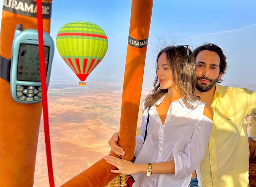 Marrakech: VIP Flight with Private Section in Shared Balloon - One hour above Marrakech’s palm groves