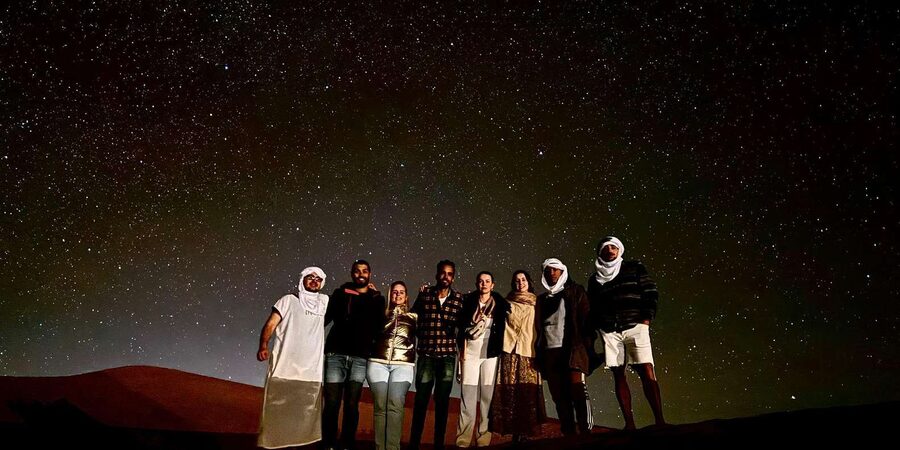 Merzouga: 1-Night in the luxury camp. camel ride & Dinner - Sleeping beneath a cold, clear Sahara sky