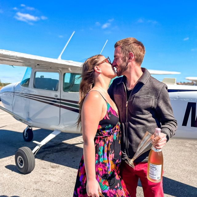 Miami Beach: Private Luxury Airplane Tour with Champagne - Comfort, motion, and who should think twice