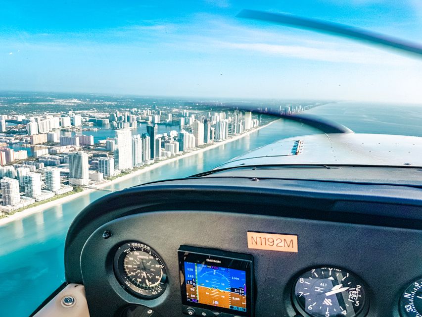 Miami Beach: Private Luxury Airplane Tour with Champagne - Starting at Miami Executive Airport in Kendall