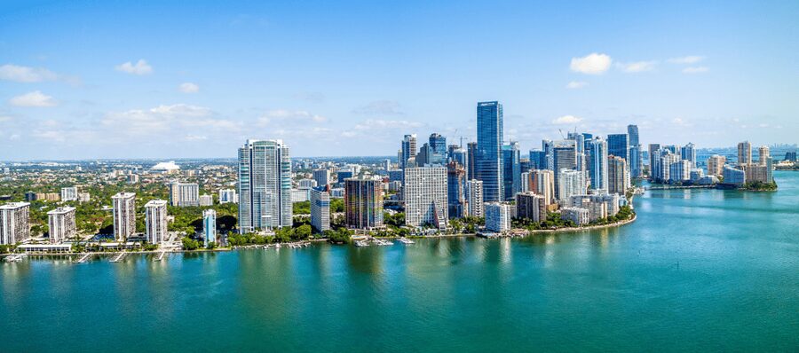 Miami & South Beach: 35-Minute Private Luxury Airplane Tour - South Beach from the air